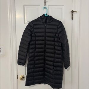 Aritzia Long Puffer Jacket